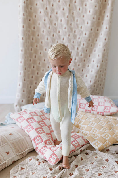 merino wool long john - buttercream