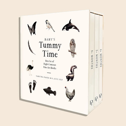 baby's tummy time book set
