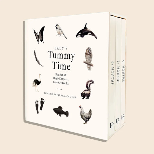 baby's tummy time book set