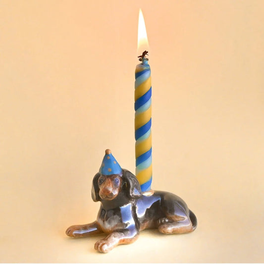 dachshund cake topper