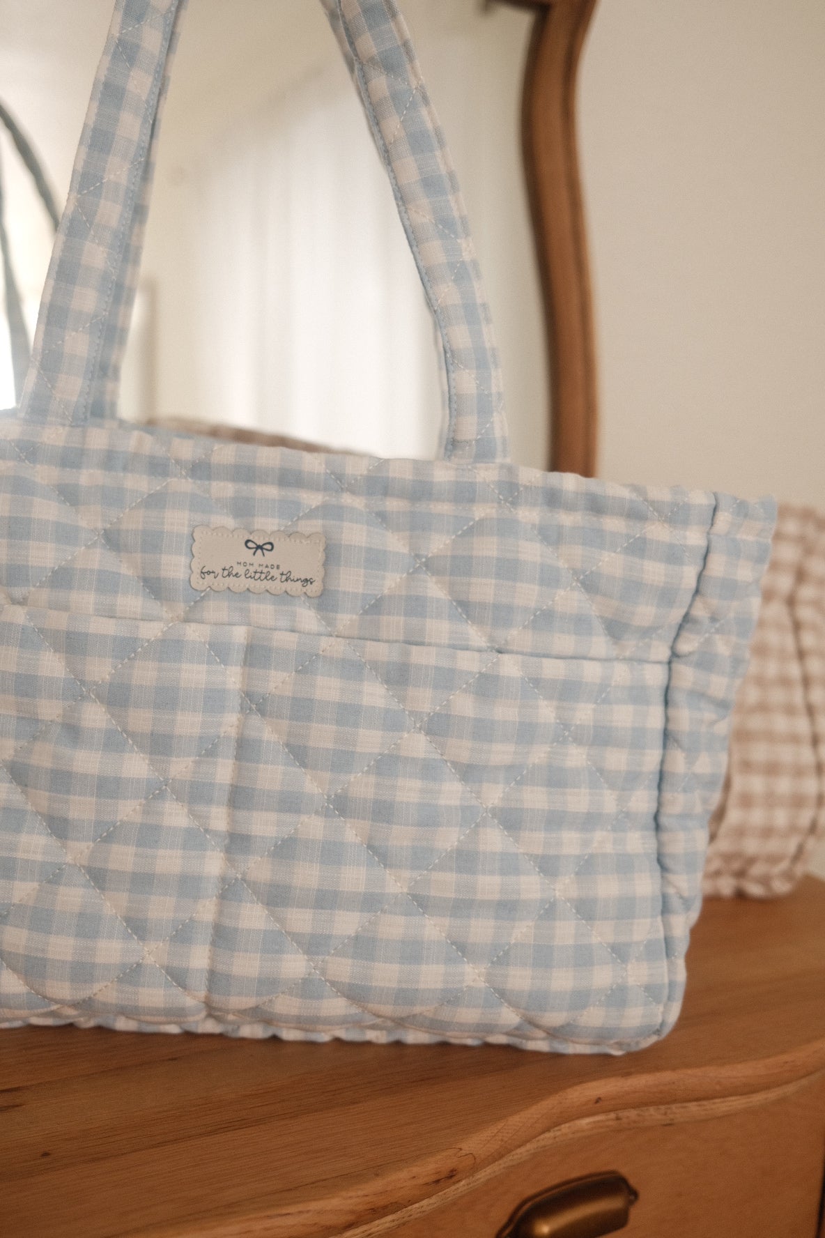 quilted everyday mama bag