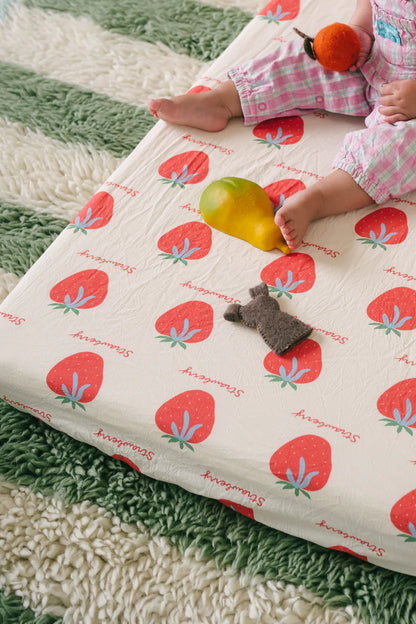 strawberry shortcake sheet set