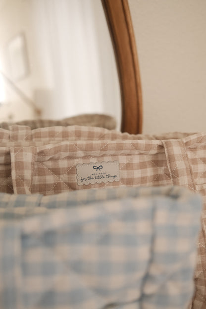 quilted everyday mama bag