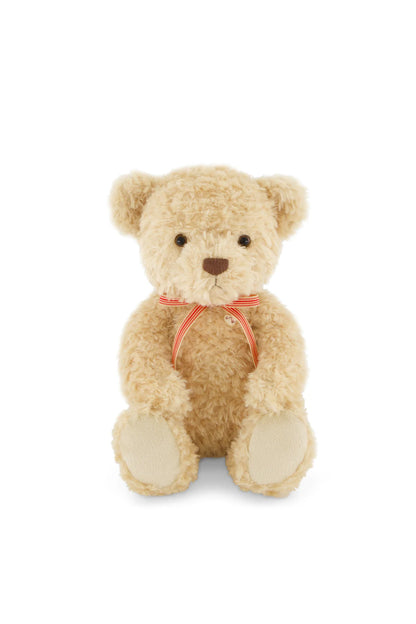 Arthur the bear - red stripe bow