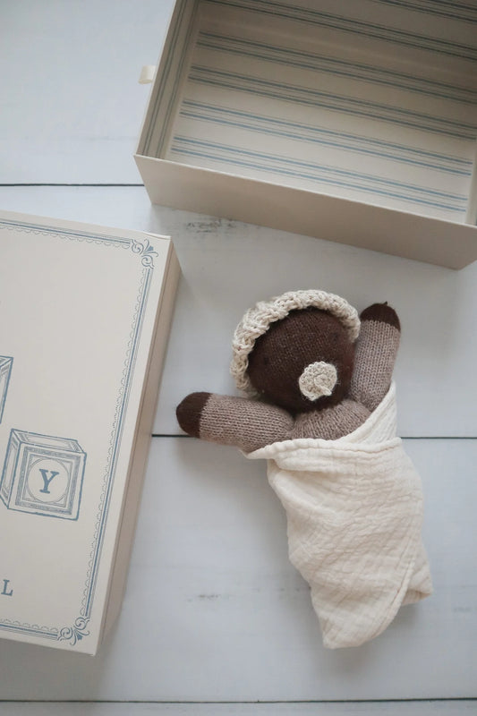 knit baby doll - cocoa