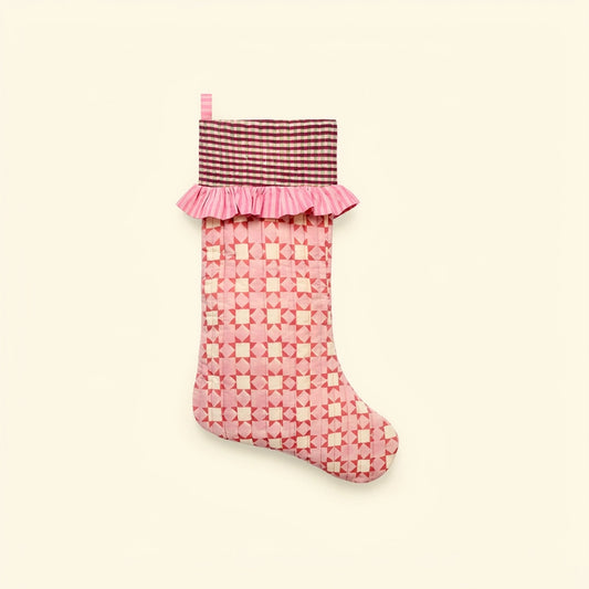 Quilted Christmas Stocking | Floss
