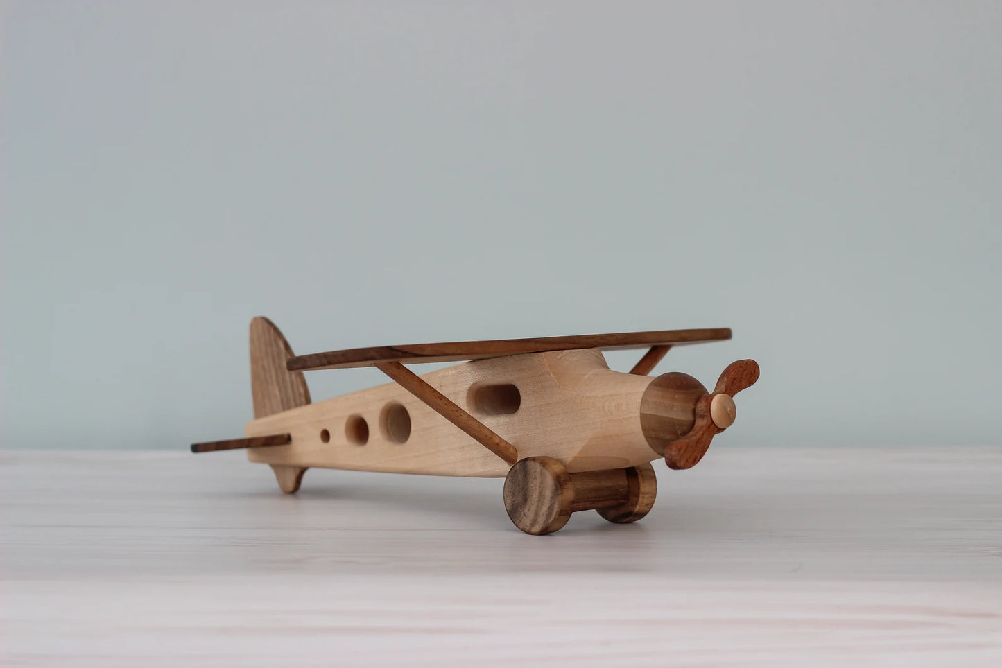 wooden airplane