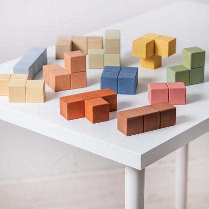 wooden polycubes