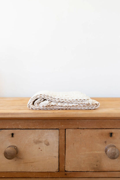 cozy waffle blanket